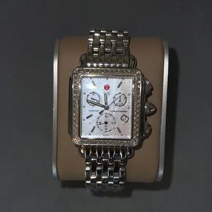 Michele Deco Diamond Watch